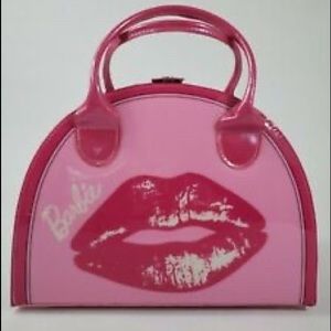 Barbie pink lips bag